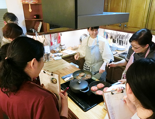 料理教室の様子